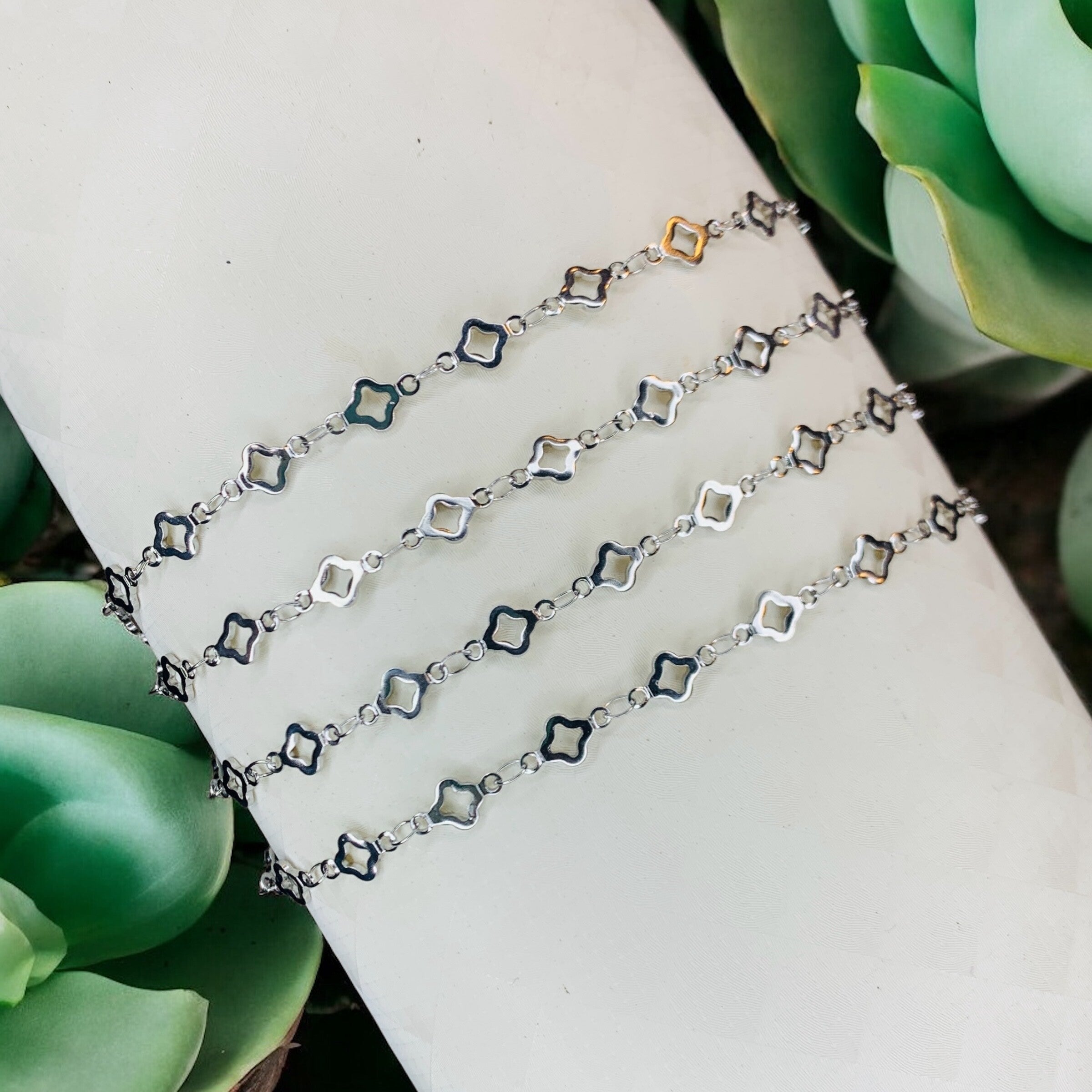 Clover - 14k PVD | Chainlink Permanent Jewelry Supplies